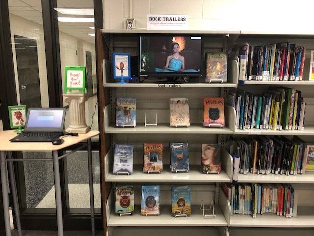 Picture of Book Trailer Video Section