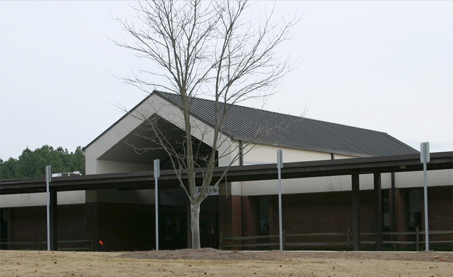 Pharr elementary school building front