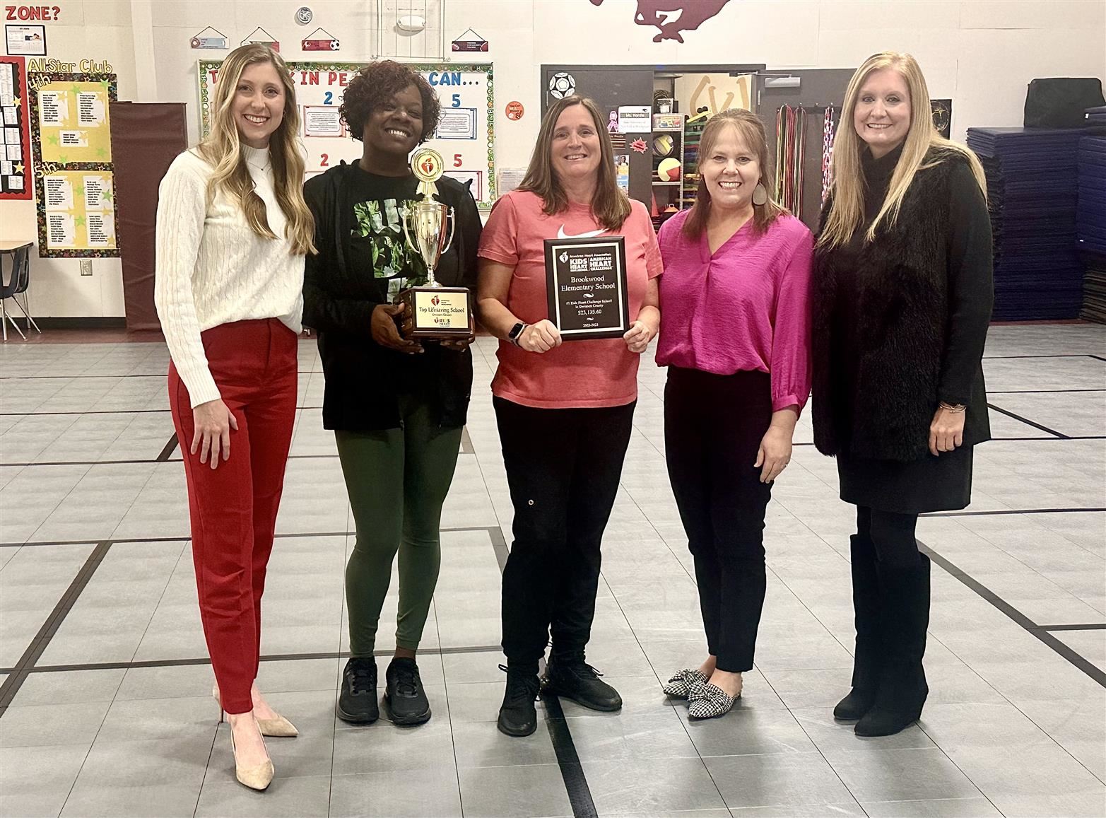 American Heart Association recognizing Brookwood Elementary