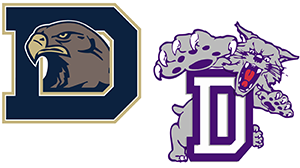  Dacula High School and Duluth High School logos