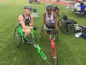 Wheel Chair Cyclists 