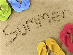 Image that says summer