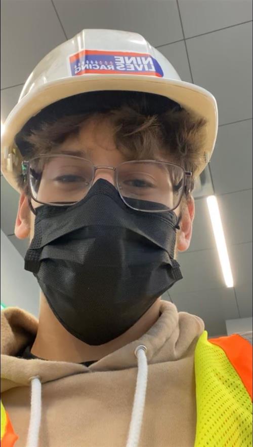 •	Mathew Abbasi, a senior in the WBL Program, has an internship at The Water Tower and also works at Auntie Annie's located a