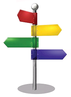 Signpost Character graphic
