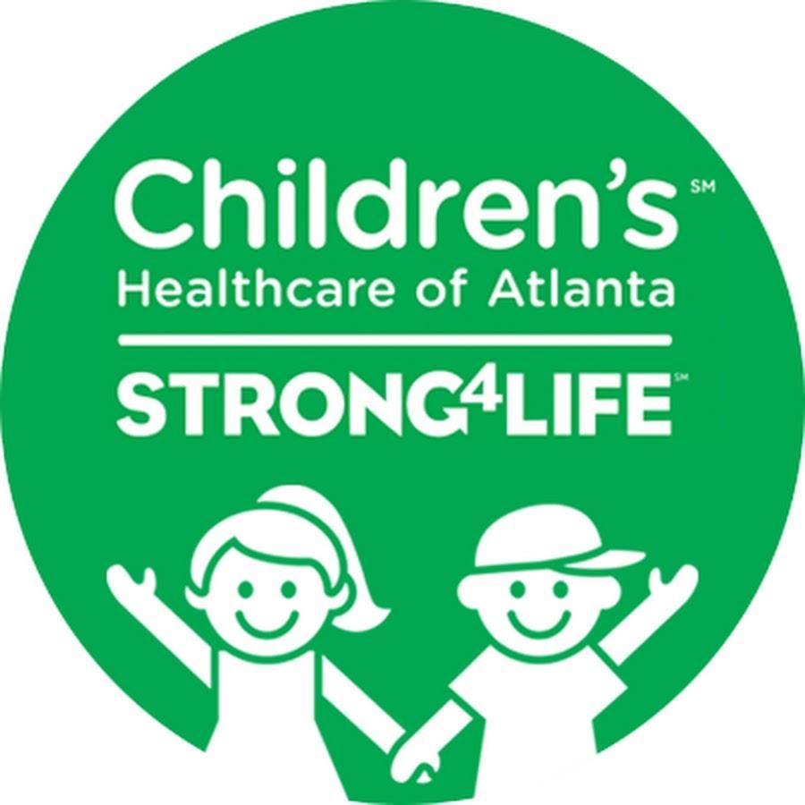 Children's healthcare of atlanta strong for life logo