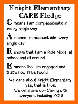 Knight ES Care Pledge 