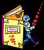 Knight with book 
