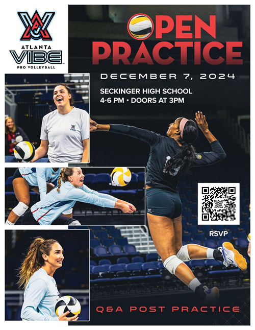 volleyball clinic flyer