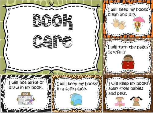 How to take care of a book 