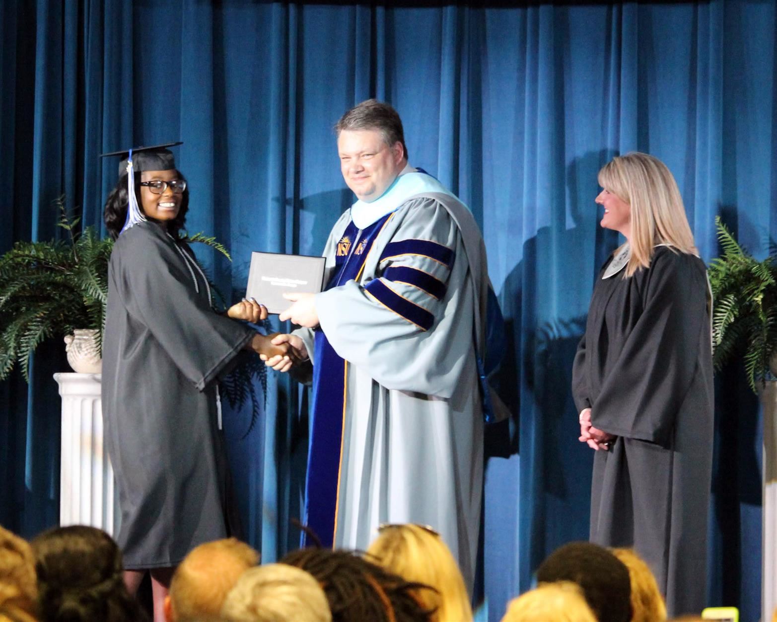 dr. ray at graduation 
