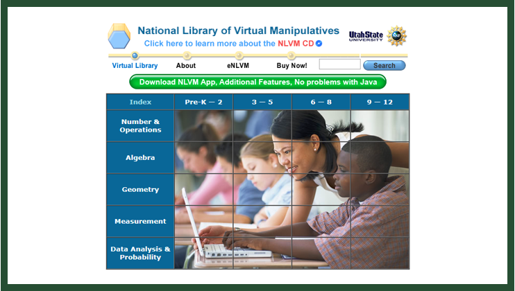 Virtual Manipulatives - Utah State